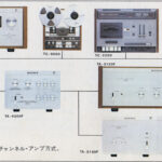 Sony stereo system design from a 1971 brochure