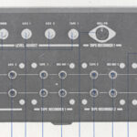 Photo of the back of the TA-2000F from a contemporary brochure. I cut off the legend where the lines lead.